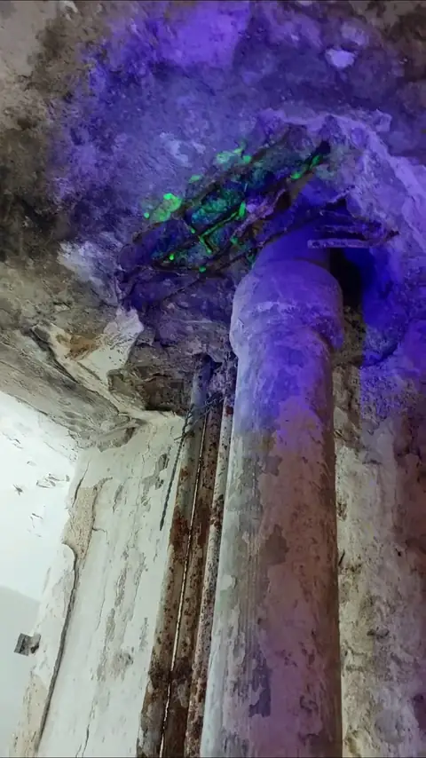 איתור נזילה ע"י זרחן